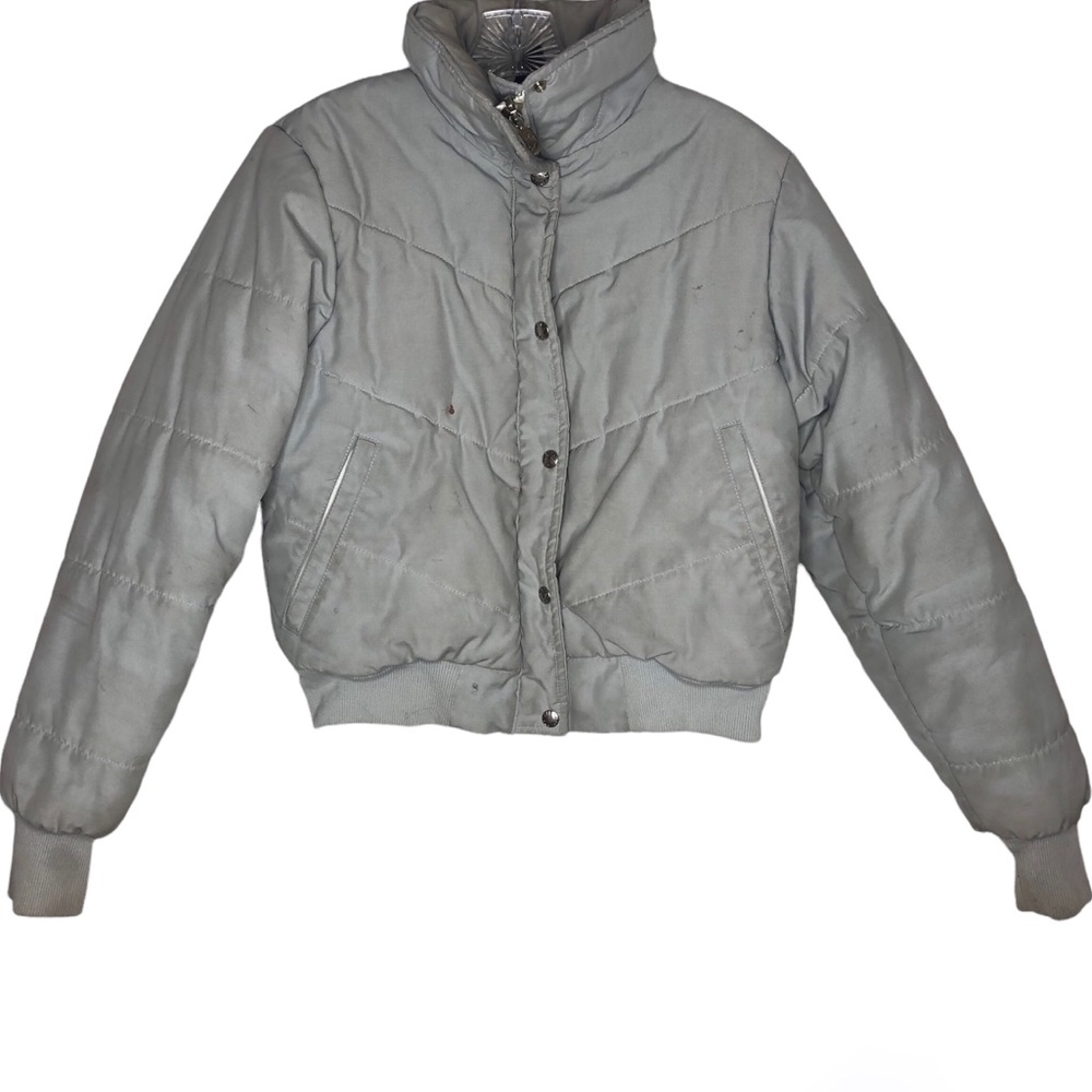 THE NORTH FACE Vintage Gray Puffer Coat